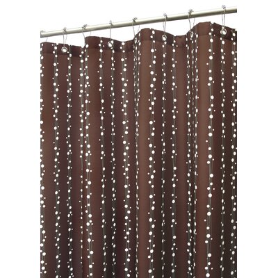 Watershed Bubbles On A String Shower Curtain in Coffeebean / Aqua ...