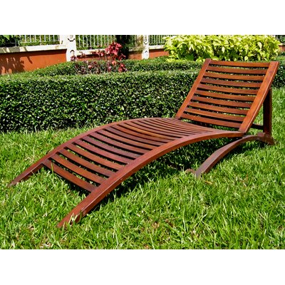 Outdoor Wood Chaise Lounge | Wayfair